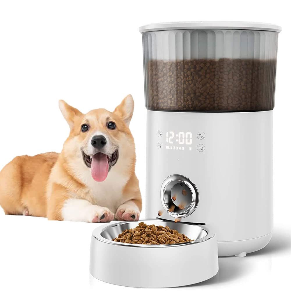 Automatic Pet Feeder 4L (Portion & Schedule)