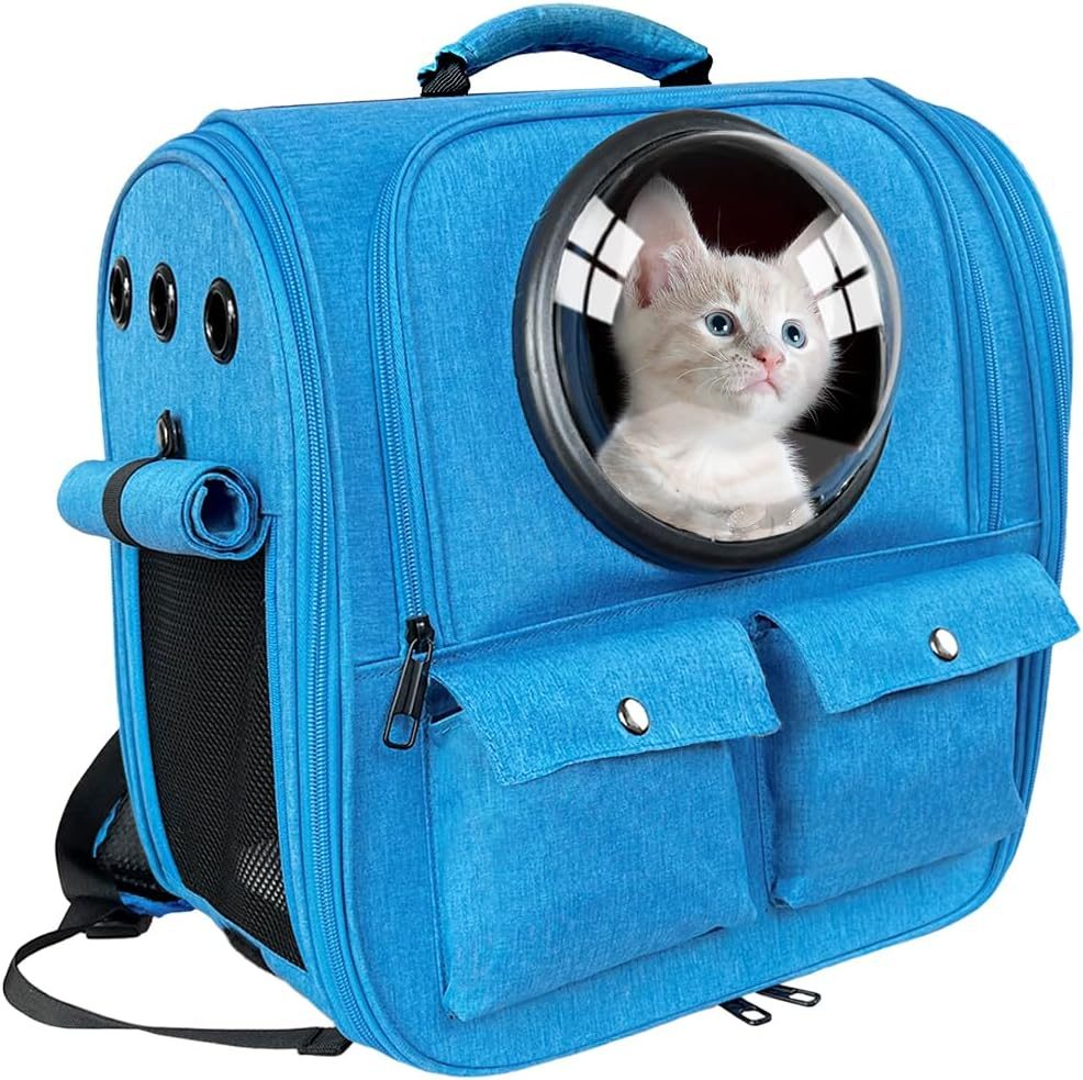 Bubble/Space-Capsule Pet Carrier Backpack (Expandable)