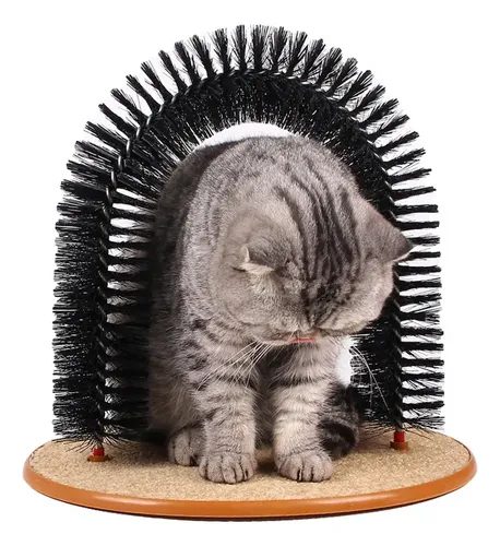 Self-Grooming Cat Wash Station & Arch Brush
