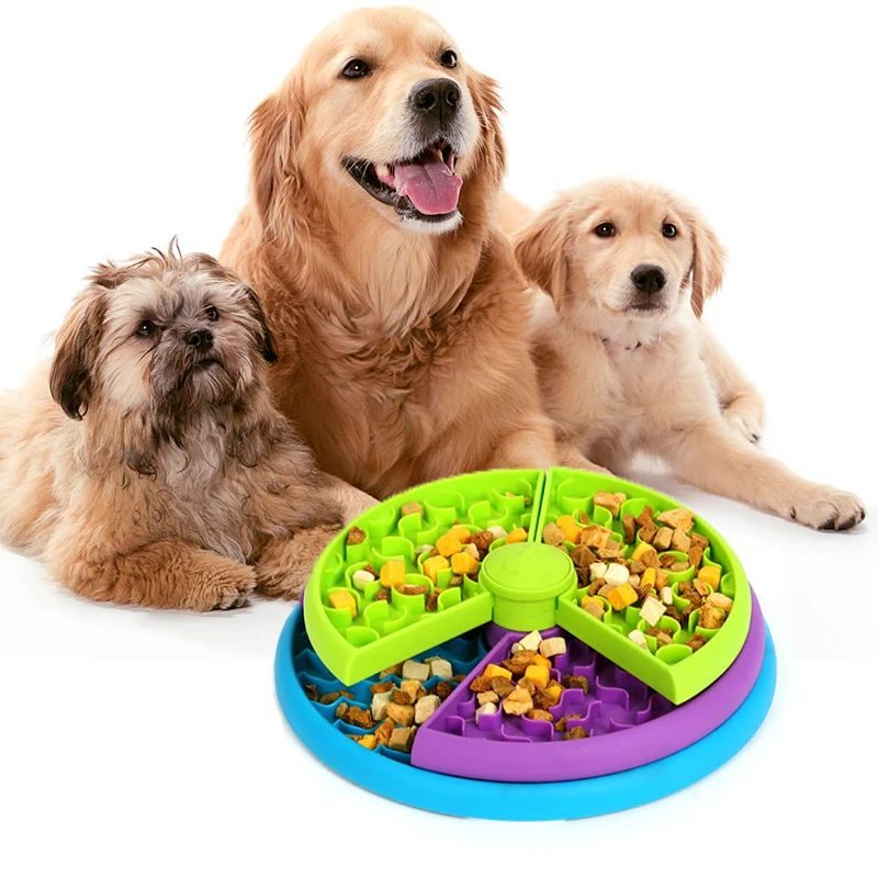 Dog Puzzle Slow Feeder (Spinning Layers)