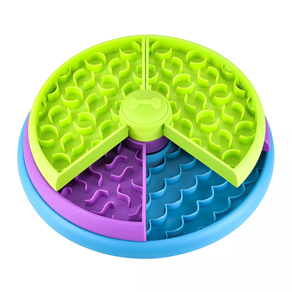 Dog Puzzle Slow Feeder (Spinning Layers)