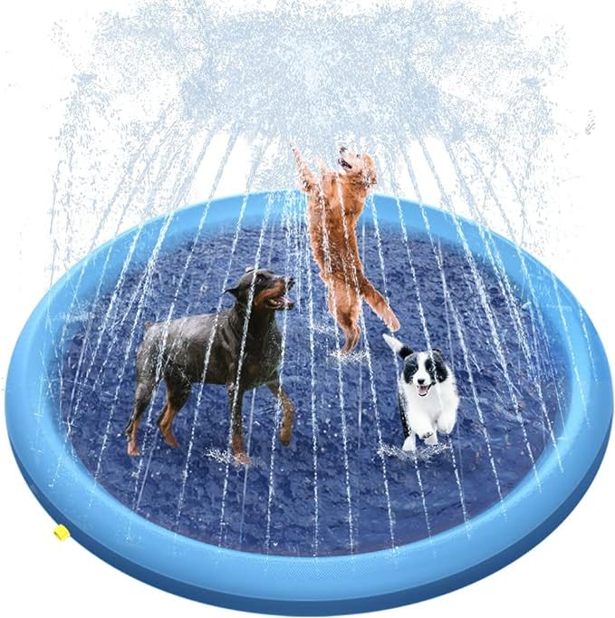 Dog Splash Pad Sprinkler Mat