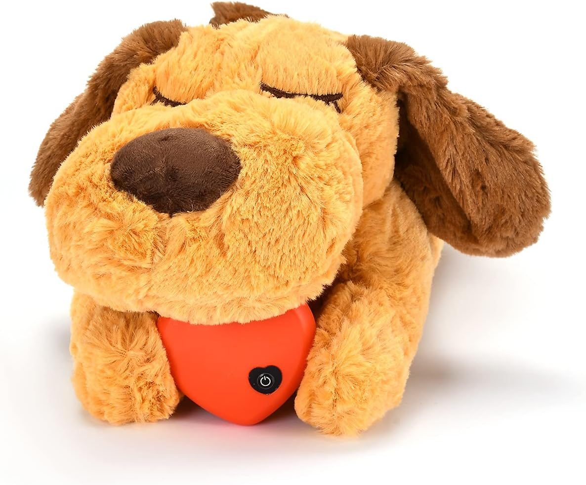 Dog Anxiety Companion Heartbeat Plush Toy