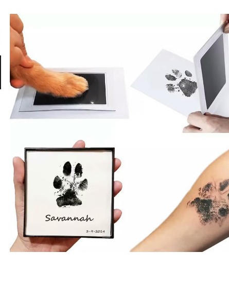 Clean-Touch Paw Print Ink Pad Kit