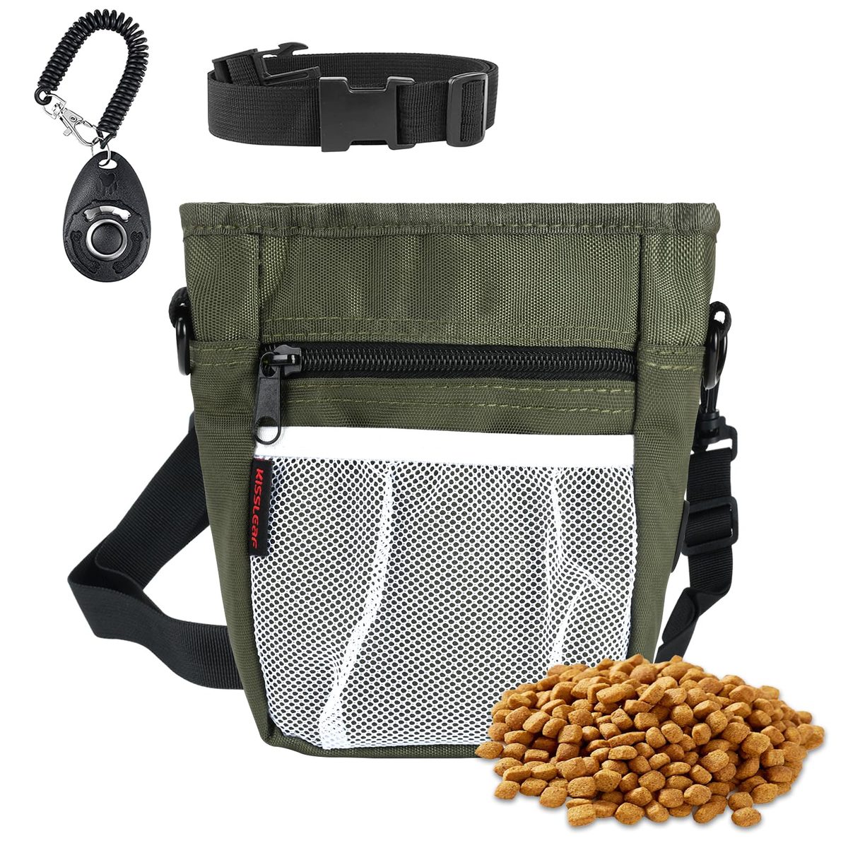 Treat Pouch Training Bag with Clicker