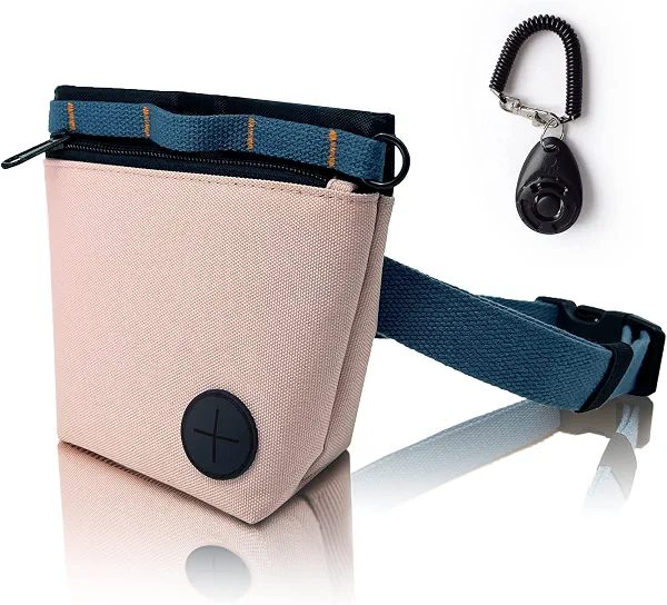 Treat Pouch Training Bag with Clicker